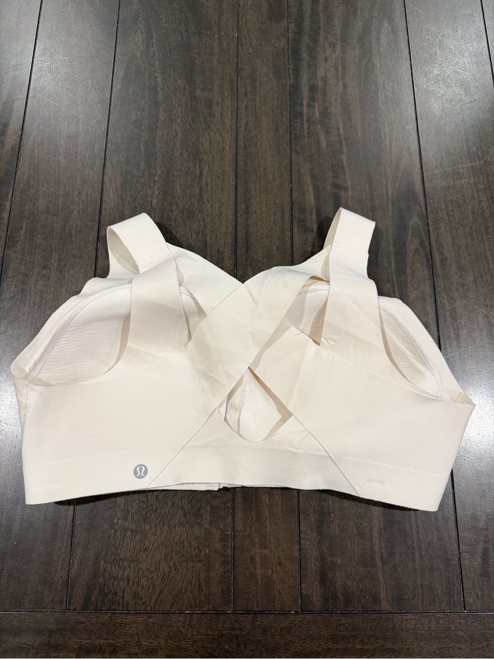 lululemon athletica Cream Front-Zip Sports Top